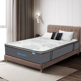 Dreamz Spring Mattress Bed Pocket Egg Queen-2006732740527001606