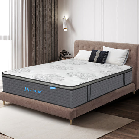Dreamz Spring Mattress Bed Pocket Egg Super King-2006732740929654790