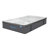 Dreamz Spring Mattress Bed Pocket Egg Single - Low Angle