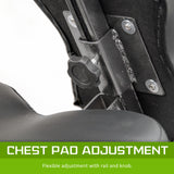 Aluminium Portable Massage Chair - BLACK