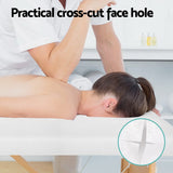 Zenses 80cm X 180cm Massage Table Cover 50 Pieces - 45-Degree Angle