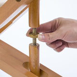 Ergonomic Kneeling Chair - BEIGE - Top-Down View