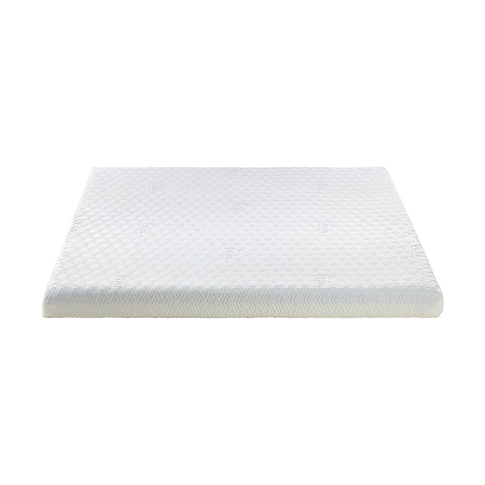 Bedra Memory Foam Mattress Topper Reversible Cool Gel 10cm Double