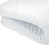Bedra Memory Foam Mattress Topper Reversible Cool Gel 10cm King - Front View