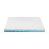 Bedra Memory Foam Mattress Topper Reversible Cool Gel 10cm Queen - 45-Degree Angle