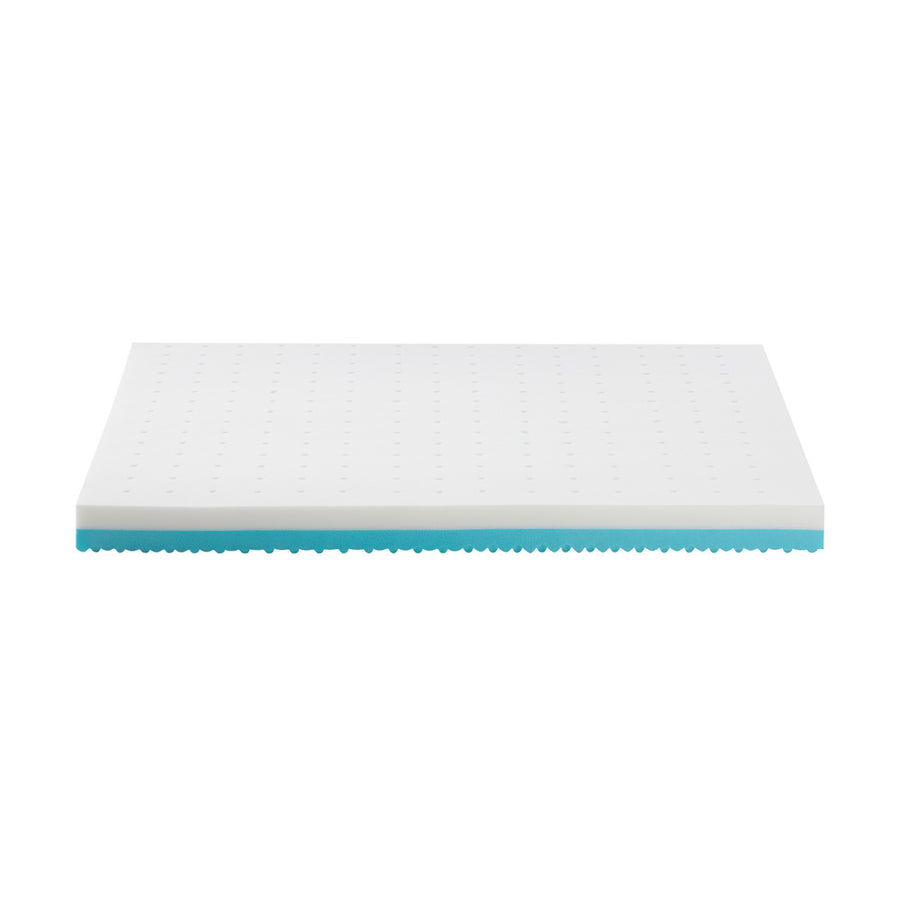 Bedra Memory Foam Mattress Topper Reversible Cool Gel 10cm Single