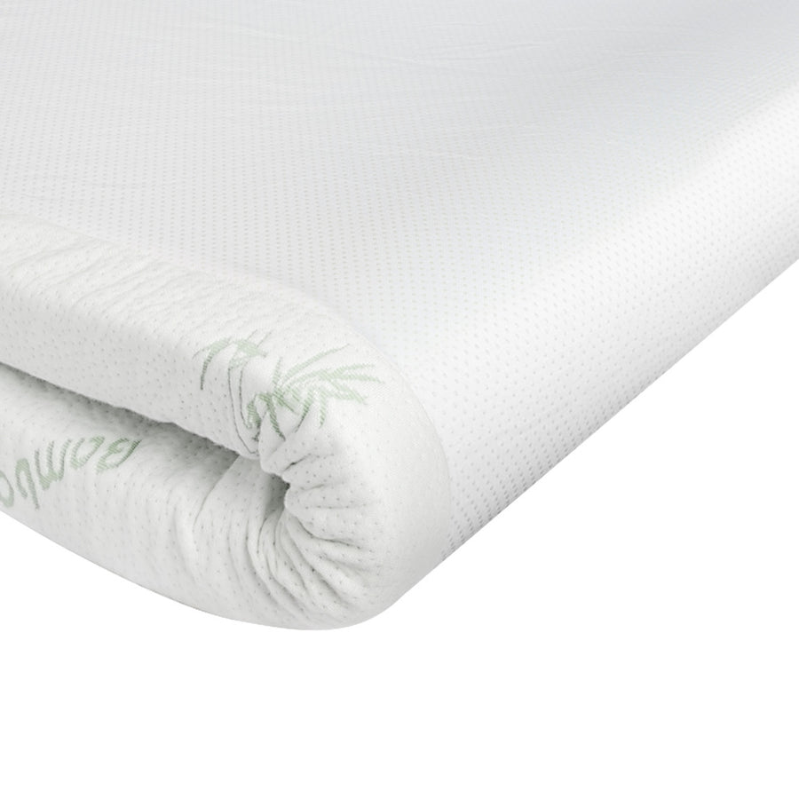 Bedra Cool Gel Memory Foam Mattress Topper 7-Zone 8CM Double