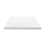 Bedra Memory Foam Mattress Topper Cool Gel Bamboo Cover 7-Zone 8CM Queen - Side View
