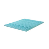 Bedra Memory Foam Mattress Topper Cool Gel Bamboo Cover 7-Zone 8CM Queen