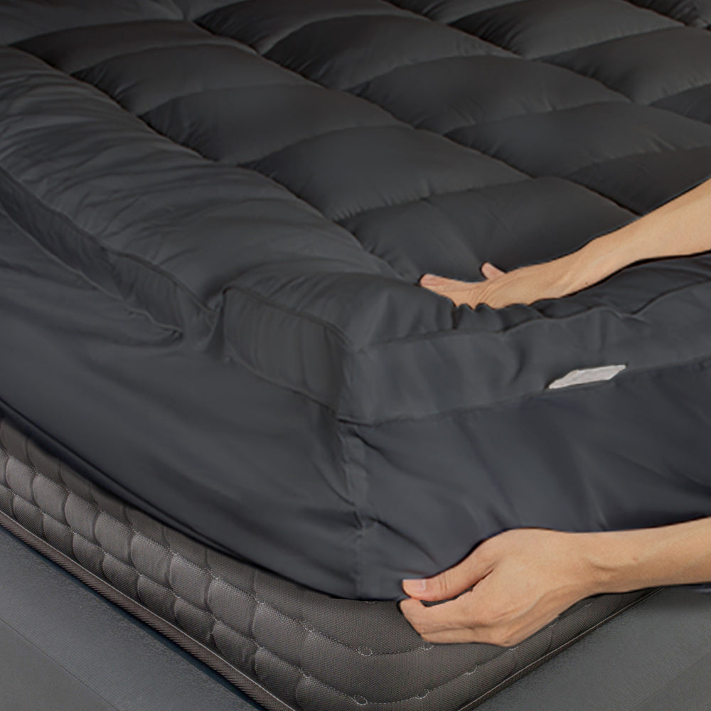 Bedra King Mattress Topper Pillow Top 1000GSM Microfiber