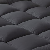Bedra Single Mattress Topper Pillow Top 1000GSM Microfiber - Top-Down View