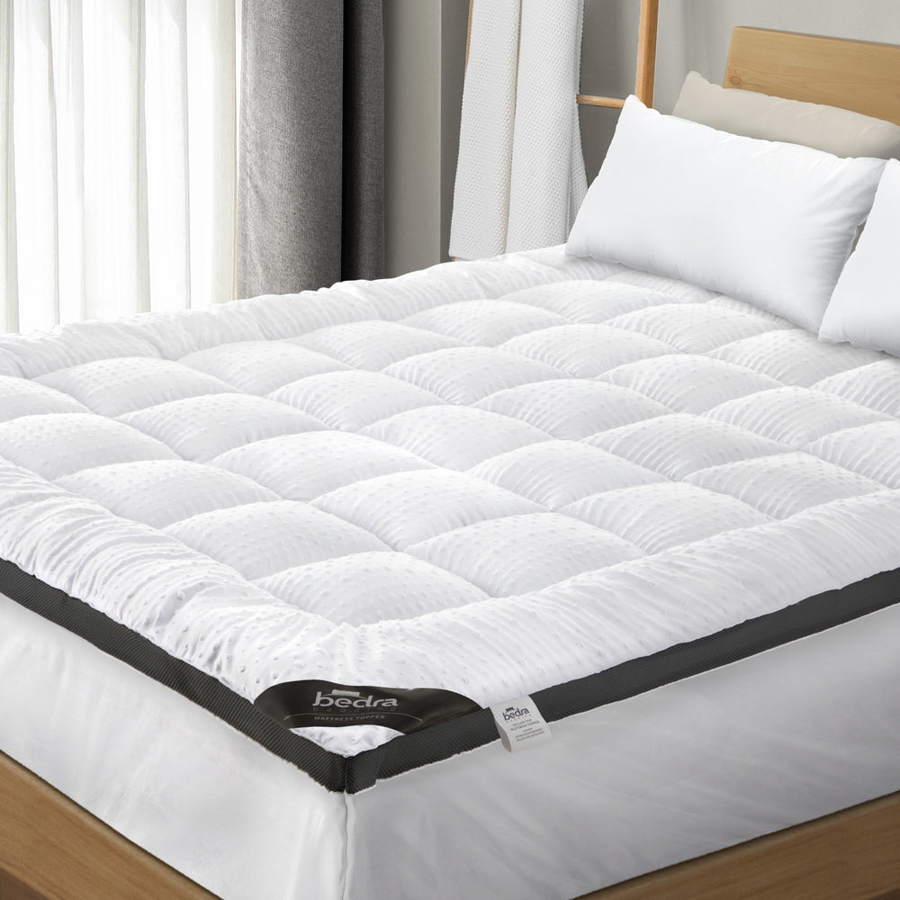 Bedra Mattress Topper Pillowtop Airflow Mesh 5cm Double