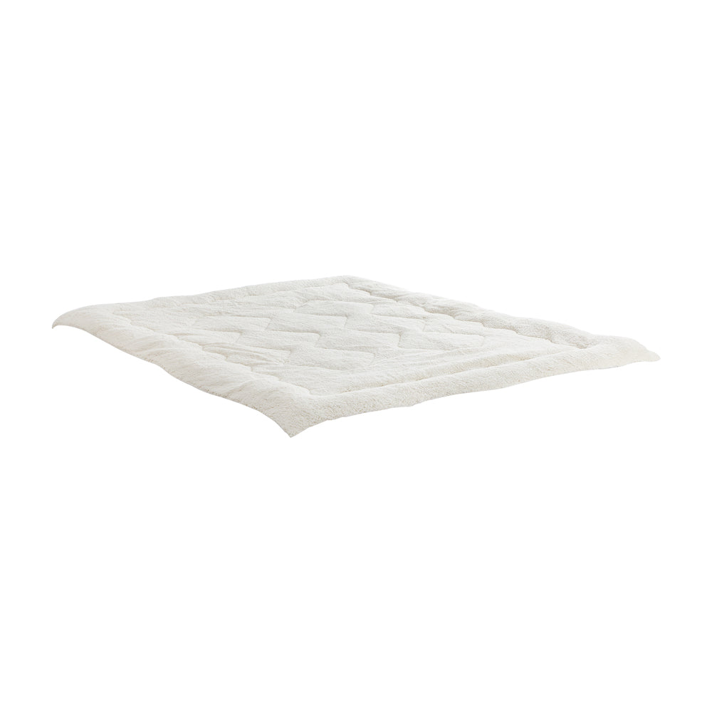 Bedra Fleece Mattress Topper Reversible Pillowtop Double
