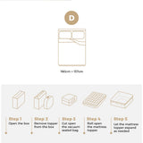 Bedra Fleece Mattress Topper Reversible Pillowtop Double