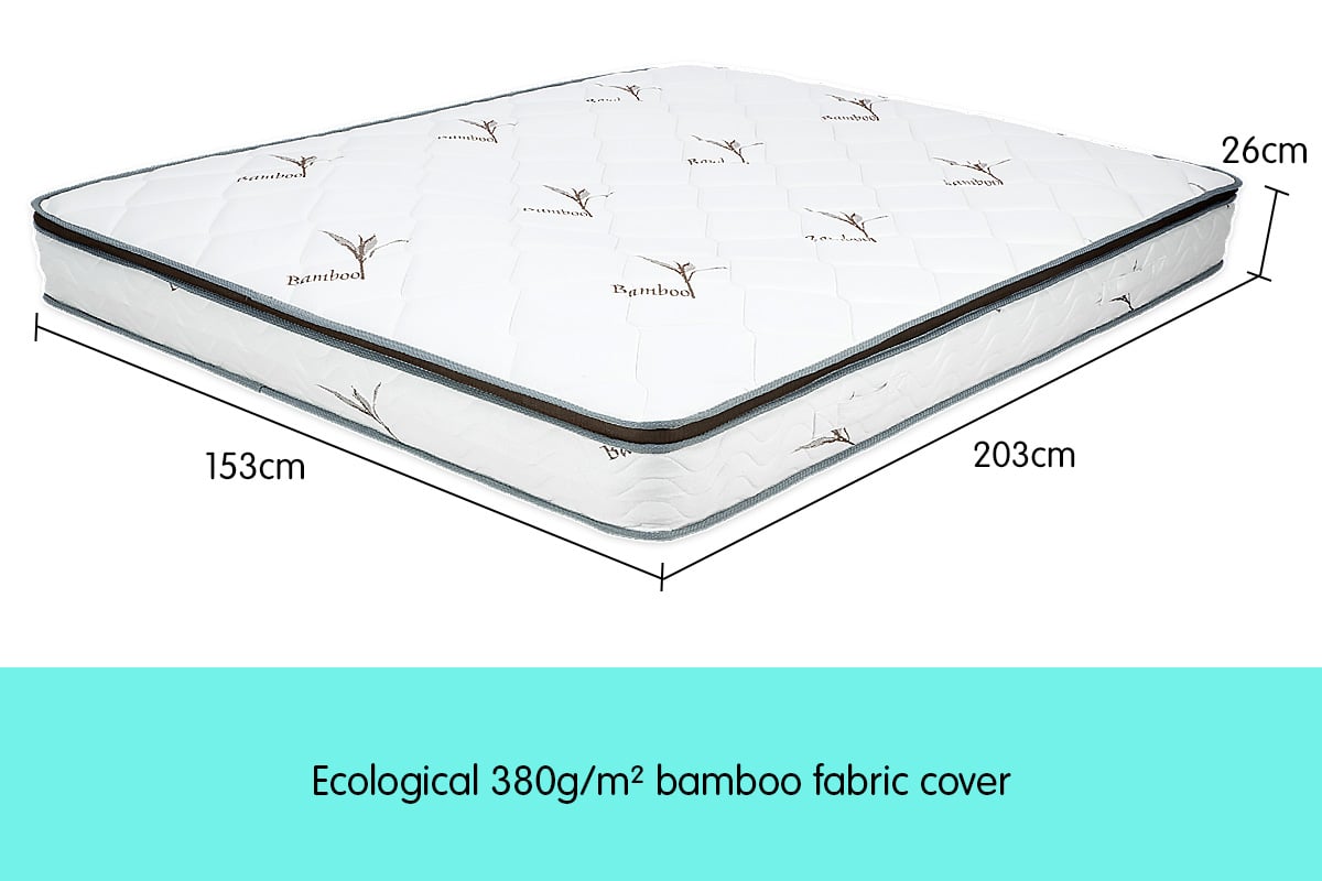 Laura Hill Premium King Mattress with Euro Top Layer - 32cm