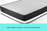 Laura Hill Premium Double Mattress with Euro Top Layer - 32cm - Rear View