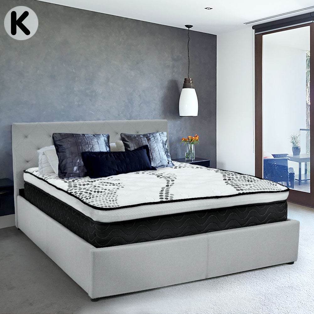 Laura Hill Premium King Mattress with Euro Top Layer - 32cm