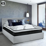 Laura Hill Premium King Single Mattress with Euro Top Layer - 32cm - Front View