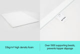 Laura Hill High Density Mattress foam Topper 7cm- Single - Front View