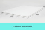 Laura Hill High Density Mattress foam Topper 7cm - King Single - Extra Image