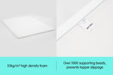 Laura Hill High Density Mattress foam Topper 5cm - Queen - Side View