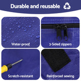 Atirss Mattress Bag Easy Moving Waterproof Storage Dust Cover Protector Queen - Close-Up Angle