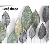 Artiss Metal Wall Art Hanging Sculpture Home Decor Leaf Tree of Life Framed - 45-Degree Angle