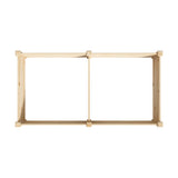 Livsip Garden Bed 160x80x30cm Raised Wooden Planter - Low Angle