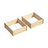Livsip Garden Bed 160x80x30cm Raised Wooden Planter - Extra Image