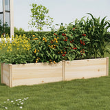 Livsip Garden Bed 240x45x45cm Raised Wooden Planter - Low Angle