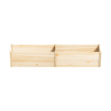 Livsip Garden Bed 240x45x45cm Raised Wooden Planter - 45-Degree Angle