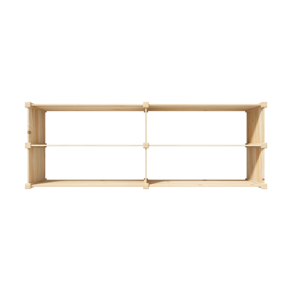 Livsip Garden Bed Set of 4 Raised Wooden Planter 120x45x45cm