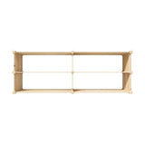 Livsip Garden Bed Set of 4 Raised Wooden Planter 120x45x45cm - Front View