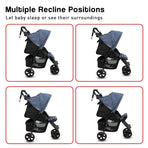 Veebee 3-Wheel Navigator Stroller - Glacier