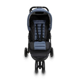 Veebee 3-Wheel Navigator Stroller - Glacier - Low Angle