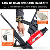 UNIMAC NHF100 37-50mm 16ga Flooring Air Gun Driver, Heavy Duty Pneumatic Floor Nail Gun - Extra Image
