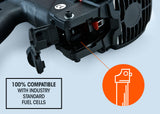 UNIMAC LXG3000 MkII 50-90mm 34-Deg Gas Framing Nail Gun, Commercial Brushless Gas Nailer, with 2 Li-Ion Batteries - Extra Image