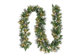 Christmas Garland with Twinkle Lights- Electric 274cm Bryson Pine