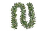 Christabelle Christmas Garland with Lights - Battery Operated 274cm Bryson Pine