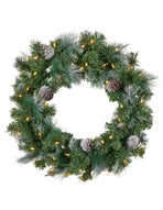 National Tree Company 61cm Bayville Pine Christmas Wreath