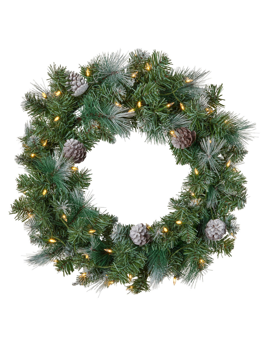 National Tree Company 61cm Bayville Pine Christmas Wreath