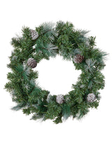 National Tree Company 61cm Bayville Pine Christmas Wreath - Front View