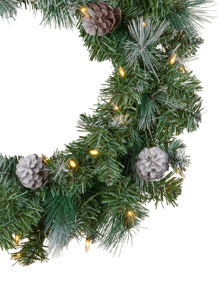 National Tree Company 61cm Bayville Pine Christmas Wreath