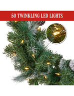 National Tree Company 61cm Bayville Pine Christmas Wreath
