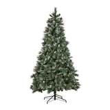 National Tree Company 1.8m Bayville Pine Pre-Lit Christmas Tree - Front View