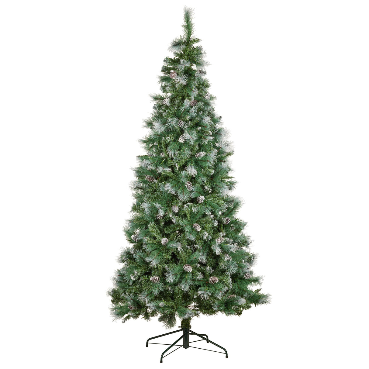 National Tree Company 2.3m Bayville Pine Slim Pre-Lit Christmas Tree
