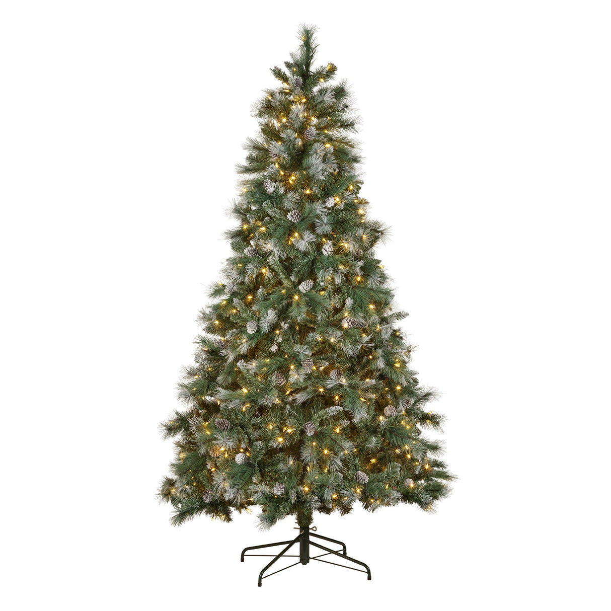 National Tree Company 2.3m Bayville Pine Pre-Lit Christmas Tree