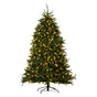 National Tree Company 1.8m Dunhill Shimmer Fir Pre-Lit Christmas Tree