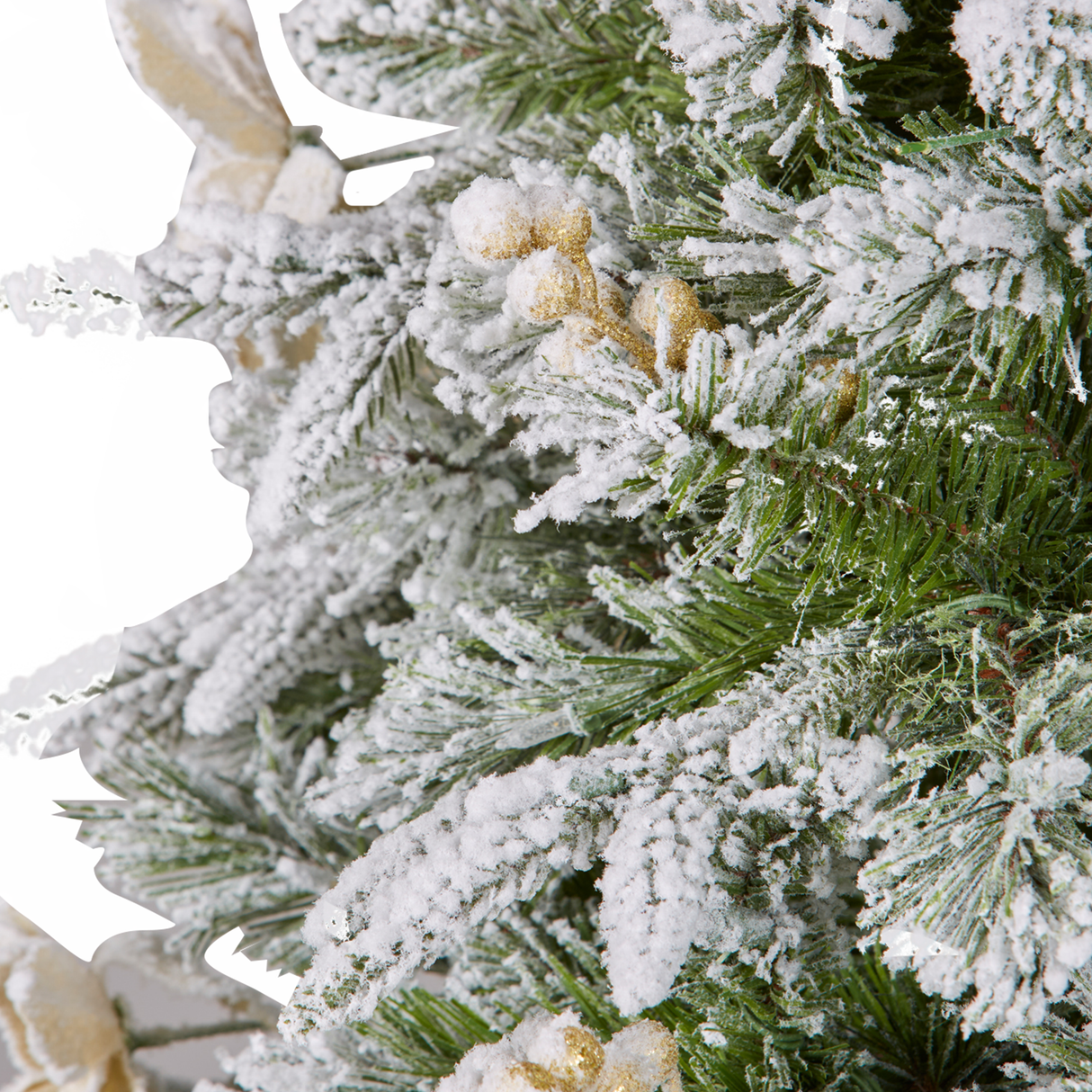 National Tree Company Frosted Colonial Christmas Garland - 274cm