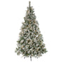 National Tree Company 1.8m Frosted Colonial Prelit Christmas Tree